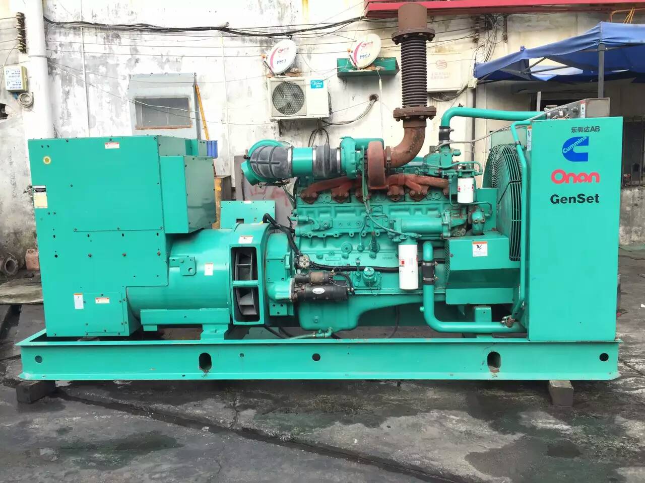 措美租赁发电机-柴油发电机不正常冒烟的原因